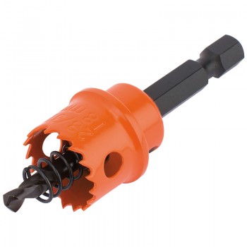 Bi-Metal Hole Saw with Integrated Arbor, 18mm Bi-Metal Hole Saw with Integrated Arbor, 18mm