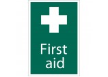 ’First Aid’ Safety Sign, 200 x 300mm
