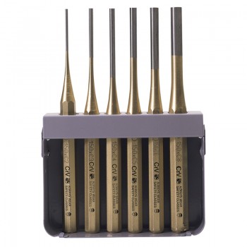 Octagonal Parallel Pin Punch Set, 150mm (6 Piece)
