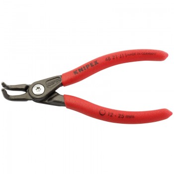 Knipex 48 21 J11 90° Internal Straight Tip Circlip Pliers, 12 - 25mm Capacity, 130mm Knipex 48 21 J11 90° Internal Straight Tip Circlip Pliers, 12 - 25mm Capacity, 130mm