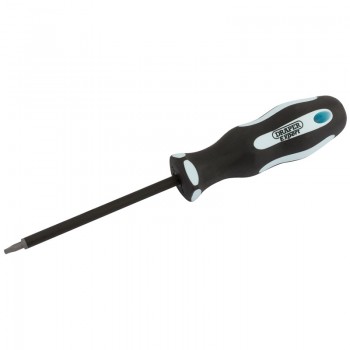 Square Recess Soft Grip Security Screwdriver, S1 x 100mm Square Recess Soft Grip Security Screwdriver, S1 x 100mm
