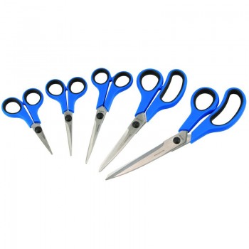 Soft Grip Household Scissor Set (5 Piece) Soft Grip Household Scissor Set (5 Piece)