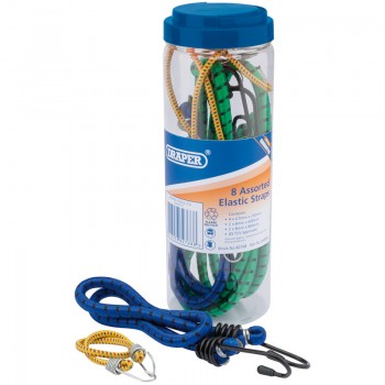 Assorted Bungee Cords (Pack of 8) Assorted Bungee Cords (Pack of 8)