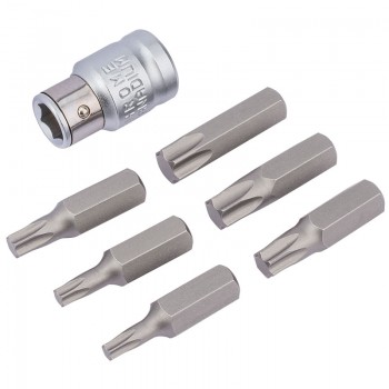 Draper TX-STAR® Bit and Bit Holder Set, 3/8&rdquo; Sq. Dr. (7 Piece)