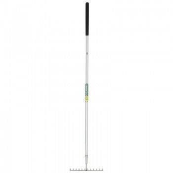Stainless Steel Soft Grip Garden Rake Stainless Steel Soft Grip Garden Rake