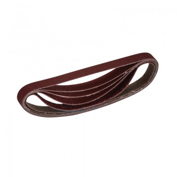 Cloth Sanding Belt, 10 x 330mm, Assorted Grit (Pack of 5) Cloth Sanding Belt, 10 x 330mm, Assorted Grit (Pack of 5)