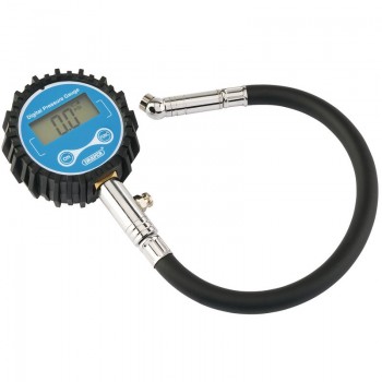 Digital Tyre Pressure Gauge with 300mm Flexible Hose Digital Tyre Pressure Gauge with 300mm Flexible Hose