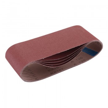 Cloth Sanding Belt, 100 x 610mm, 120 Grit (Pack of 5)