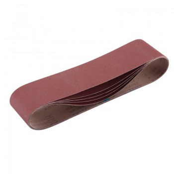 Cloth Sanding Belt, 100 x 915mm, 120 Grit (Pack of 5) Cloth Sanding Belt, 100 x 915mm, 120 Grit (Pack of 5)