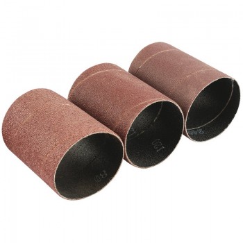Assorted Grit Aluminium Oxide Sanding Sleeves, 45 x 60mm (Pack of 3) Assorted Grit Aluminium Oxide Sanding Sleeves, 45 x 60mm (Pack of 3)