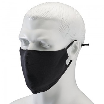 Fabric Reusable Face Masks, Black (Pack of 2) Fabric Reusable Face Masks, Black (Pack of 2)