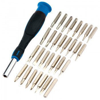 Soft Grip Precision Screwdriver & Bit Set (31 Piece) Soft Grip Precision Screwdriver & Bit Set (31 Piece)