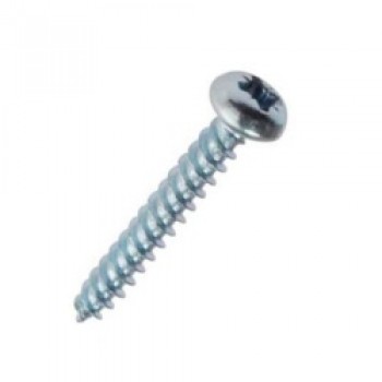 Round Head Zp Screws, Pack of 10 - 4x25mm Round Head Zp Screws, Pack of 10 - 4x25mm