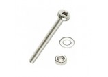 Machine Screws Nuts Washers, Pack of 10 - M4x40