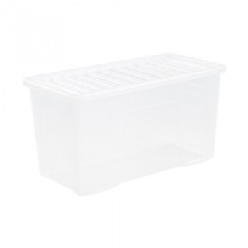 Clip Lid Box - 110L Clear