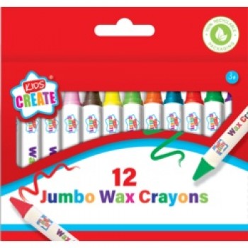 12 Pack Jumbo Wax Crayons 12 Pack Jumbo Wax Crayons