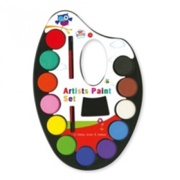 Paint Palette With Paints Paint Palette With Paints