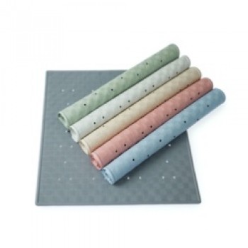 Rubber Shower Mat - Grey
