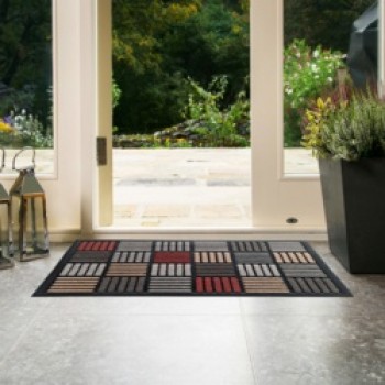 Scrape N Sorb Mat 40 x 60cm - Parquet Beige Scrape N Sorb Mat 40 x 60cm - Parquet Beige