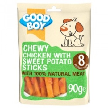 Chewy Chicken With Sweet Potato Sticks Chewy Chicken With Sweet Potato Sticks