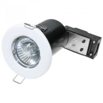 Fixed Fire Rated Downlight - White Fixed Fire Rated Downlight - White