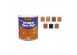 Quick Dry Outdoor Woodstain 250ml - Ebony