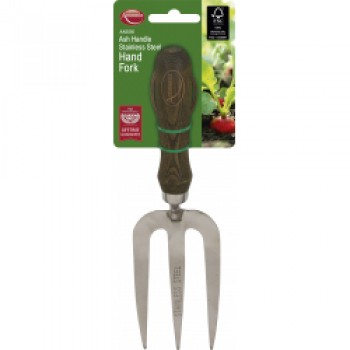 Ash Handle Stainless Steel Hand Fork Ash Handle Stainless Steel Hand Fork