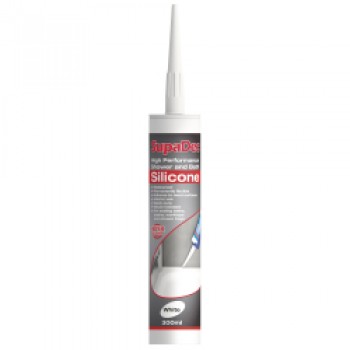High Performance Shower & Bath Silicone - 300ml White