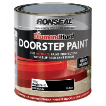 Diamond Hard Door Step Paint 250ml - Black Diamond Hard Door Step Paint 250ml - Black