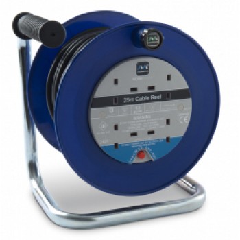 4 Gang, 13 Amp Cable Reel - 25m
