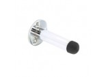Projection Door Stop - 75mm Chrome Plated