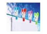 Soft Grip Plastic Clothes Pegs - Pack 20