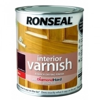 Interior Varnish Gloss 750ml - Deep Mahogany Interior Varnish Gloss 750ml - Deep Mahogany