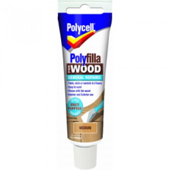 Polyfilla Wood General Repair - Medium Tube 75gm Polyfilla Wood General Repair - Medium Tube 75gm