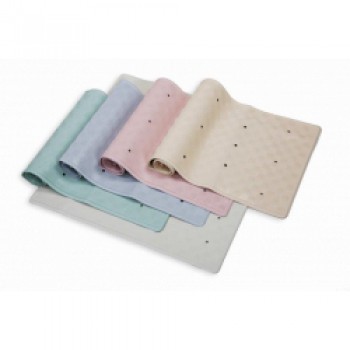Rubber Bath Mat 34x74 - White