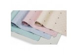 Rubber Shower Mat - White 53x53