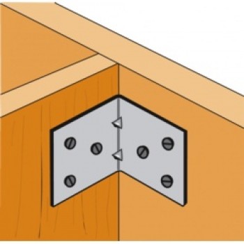 Light Reinforced Angle Bracket - 70 x 50 x 60 Light Reinforced Angle Bracket - 70 x 50 x 60