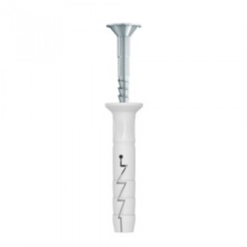 Nylon Hammer In Fixing With Countersunk Head - 6X60 Box 100 Nylon Hammer In Fixing With Countersunk Head - 6X60 Box 100