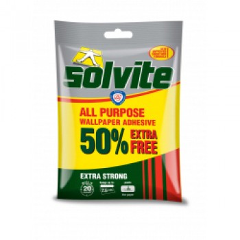All Purpose Wallpaper Adhesive - 5 Roll + 50% Extra Free All Purpose Wallpaper Adhesive - 5 Roll + 50% Extra Free