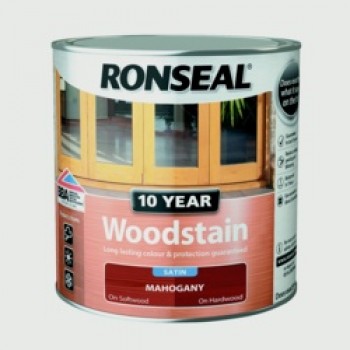 10 Year Woodstain Satin 250ml - Mahogany 10 Year Woodstain Satin 250ml - Mahogany