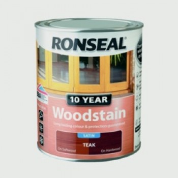 10 Year Woodstain Satin 750ml - Teak