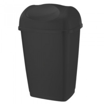 Swing Top Bin 50L - Black Swing Top Bin 50L - Black
