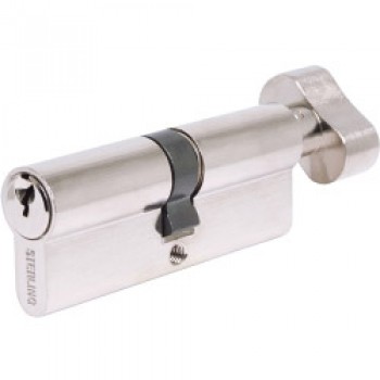 Thumbturn Euro Cylinder - 40 x 40 Nickel