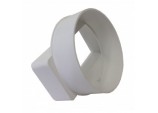 Adaptor Round To Rectangular Adaptor - 4/100mm/110x54mm