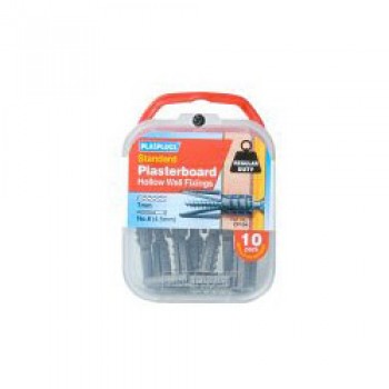Regular Duty Plasterboard Fixings - 10 Pack Regular Duty Plasterboard Fixings - 10 Pack