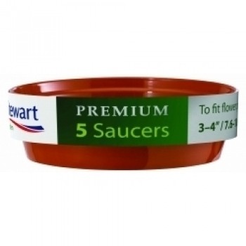 Flower Pot Saucer Pack 5 - 3-4