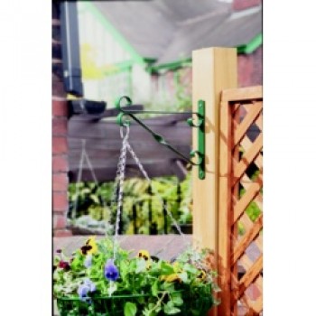 Hanging Basket Bracket - 30cm/12 Green