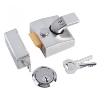 Deadlocking Standard Nightlatch Security Lock - 40mm