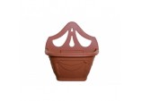 56446 31cm Venetian Wall Planter - Terracotta