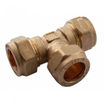 Comprssion Equal Tee - 15mm x 15mm Comprssion Equal Tee - 15mm x 15mm
